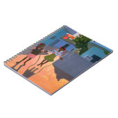 Carnet Fille sautant 1995 (Côté gauche)