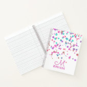 Carnet Fille Sirène Parties scintillant & Foil Confetti M (Intérieur)
