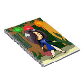 Carnet Fille vietnamienne à Ao Dai (Côté Droit)