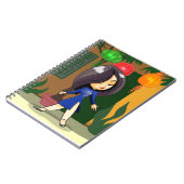 Carnet Fille vietnamienne à Ao Dai (Côté gauche)