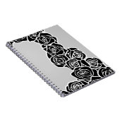 Carnet Fille Vintage rose noire (Côté Droit)