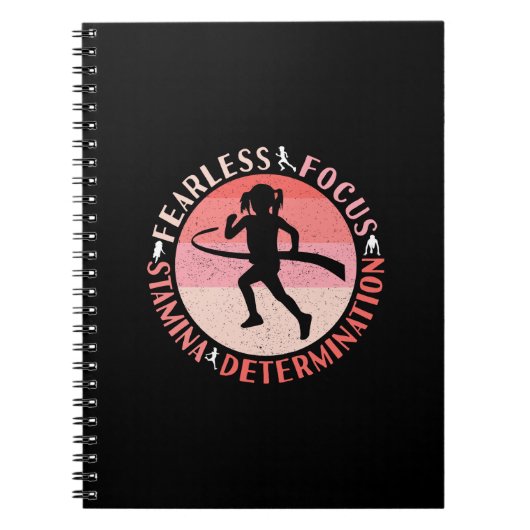 Carnet Filles à l'état d'esprit - Focus courreur sans peu (Devant)