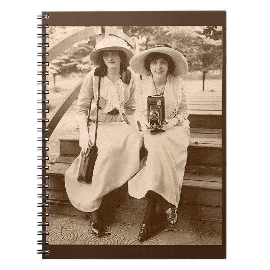 Carnet filles de caméra d'environ 1910 (Devant)