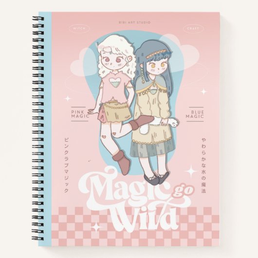 Carnet 🫧 Filles de Fantaisie Rêvée🫧 (Devant)