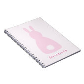Carnet Filles Lapin Lapin Rose Blush (Côté Droit)