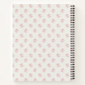 Carnet Filles mignonnes Roses Fête Chien Chien Robe N'Imp (Dos)