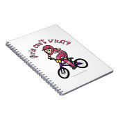 Carnet Filles roses légères BMX (Côté Droit)