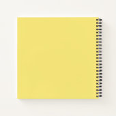 Carnet Fillette vintage lisant dans un hamac  (Dos)