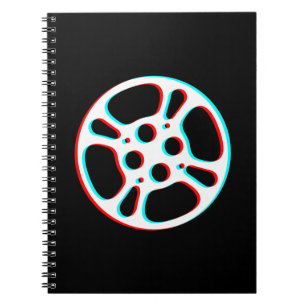 Carnet Film Reel / Film Reel 3D Effet Notebook