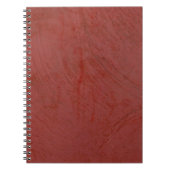 Carnet Fin des Faux rouges toscans (Devant)