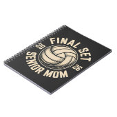 Carnet Final Set Senior Mom 2026 Graduation Volleyball (Côté gauche)