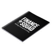 Carnet Finance Squad Funny Quote Office Humor Design (Côté gauche)