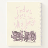 Carnet Find Me Where the Wild Things Are (Dos)