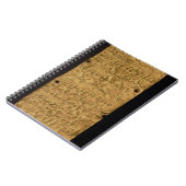 Carnet Fine couche d'or avec l'inscription phénicienne, (Côté gauche)