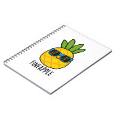 Carnet Fineapple Drôle Cool Pun Ananas (Côté gauche)