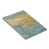 Carnet Finition fausse turquoise cuivre (Côté Droit)