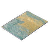 Carnet Finition fausse turquoise cuivre (Côté gauche)