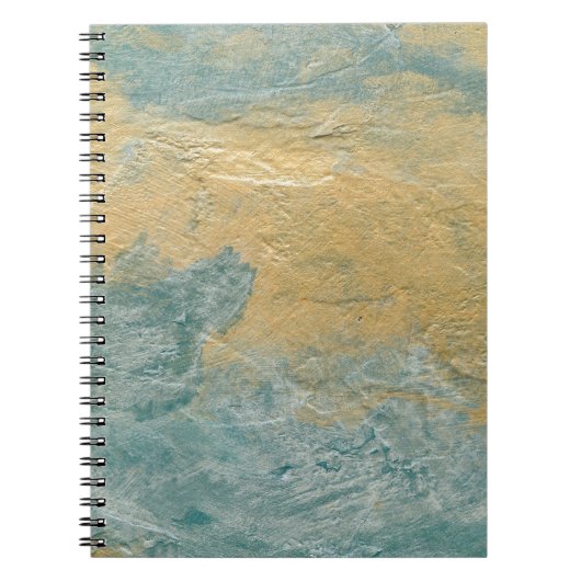 Carnet Finition fausse turquoise cuivre (Devant)