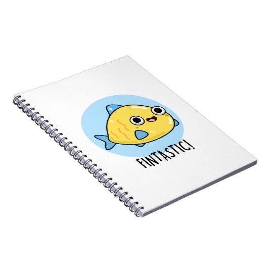 Carnet Fintastic Funny Fish Pun (Côté Droit)