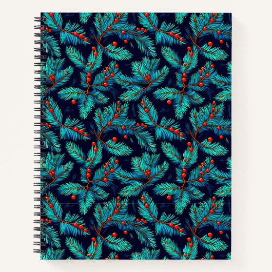 Carnet Fir de Noël Motif-82397 (Devant)