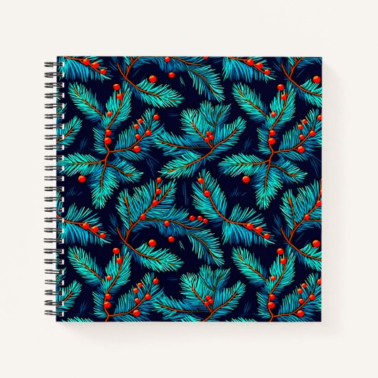 Carnet Fir de Noël Motif-82397 (Devant)