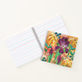 Carnet Fire and Iris spiral notebook (Intérieur)