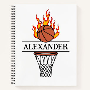 Carnet Fire Up Court & Your Ideas : Basketball personnali