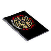 Carnet Firefighter Fireman Mens Fireman US Firefighter Da (Côté Droit)