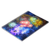 Carnet Fireworks Bursts (Côté gauche)