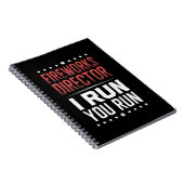 Carnet Fireworks Director I Run You Run Funny 4 juillet (Côté Droit)