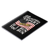 Carnet Fireworks Expert Si J'Exécute Vous Exécutez 4 juil (Côté gauche)