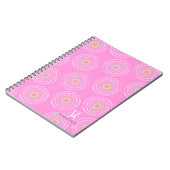 Carnet Fireworks rose japonais (Côté gauche)