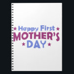 Carnet first mother-acute-s-day<br><div class="desc">Un design merveilleux qui est parfait comme un cadeau pour maman chère. Que ce soit un anniversaire ou la fête des mères,  donnez à votre mère quelque chose de bien.</div>