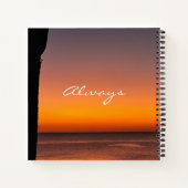 Carnet First Mother’s Day Notebook – Sunset Design  (Dos)