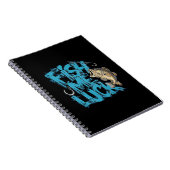 Carnet Fish Me Luck Graffiti Bass Art (Côté Droit)