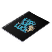 Carnet Fish Me Luck Graffiti Bass Art (Côté gauche)