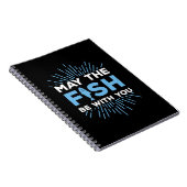 Carnet Fisher Gift May Fish Be With You (Côté Droit)