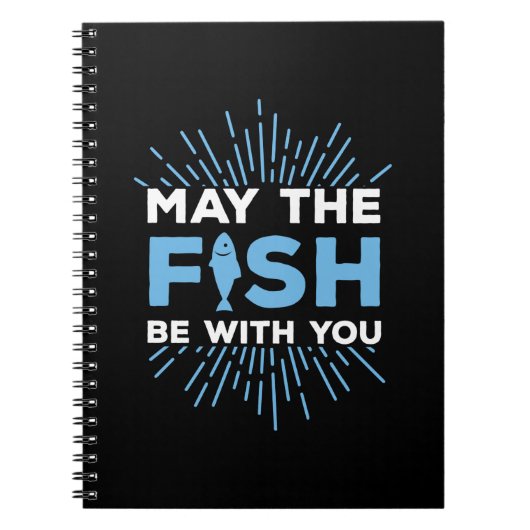 Carnet Fisher Gift May Fish Be With You (Devant)