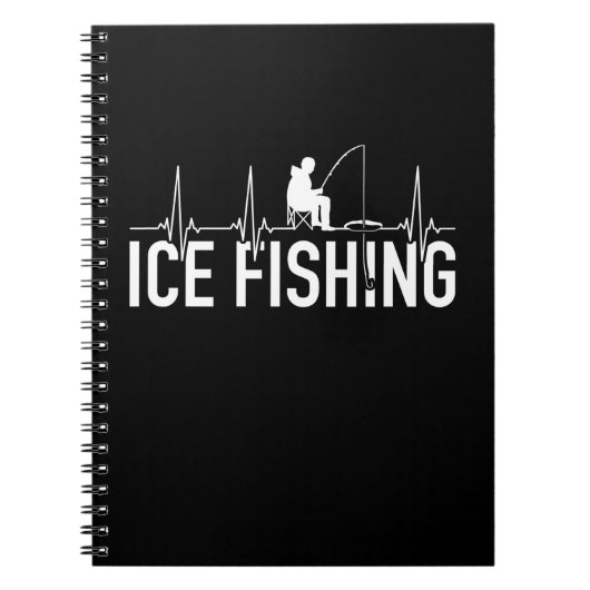 Carnet Fisher Ice Fishing Hearbeat (Devant)