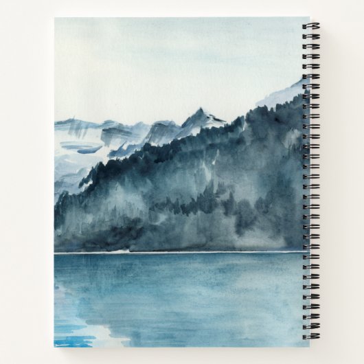 Carnet Fjords d'hiver (Dos)