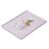 Carnet Flacon de parfum Pretty in Lavender (Côté gauche)