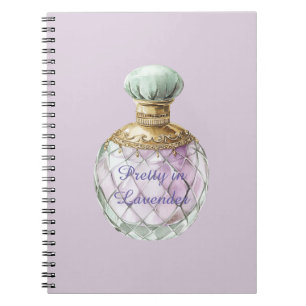 Carnet Flacon de parfum Pretty in Lavender