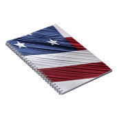 Carnet Flag patriotique américain rouge, blanc et bleu (Côté Droit)