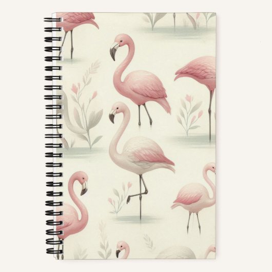 Carnet Flamant Élégant (Recto)