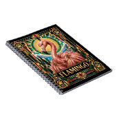 Carnet Flamant, faune Art déco (Côté Droit)