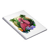 Carnet Flamant rose (Côté Droit)