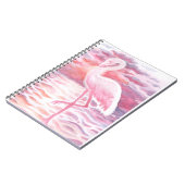 Carnet Flamant rose (Côté gauche)