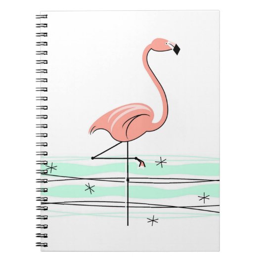 carnet Flamant rose (Devant)