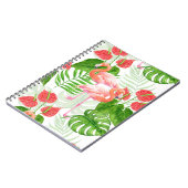 Carnet Flamant rose (Côté gauche)