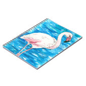 Carnet flamant rose (Côté gauche)
